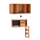 Linspire Verve Set of 2 Modular Dressing Table with Add-on Unit