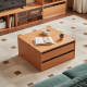 Linspire Verve Set of 2 Modular Coffee Table with 3 Drawers