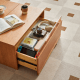 Linspire Verve Set of 2 Modular Coffee Table with 3 Drawers