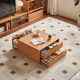 Linspire Verve Set of 2 Modular Coffee Table with 3 Drawers