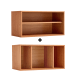 Linspire Verve Set of 2 Modular 3-Tier Bookcase
