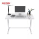 Loctek Et118 All-in-One Standing Desk, With 2 USB-A + 1 USB-C Charging Port, Pull-out Drawer, 1200*600mm, White