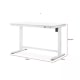 Loctek Et118 All-in-One Standing Desk, With 2 USB-A + 1 USB-C Charging Port, Pull-out Drawer, 1200*600mm, White