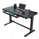 Loctek Et118 All-in-One Standing Desk, With 2 USB-A + 1 USB-C Charging Port, Pull-out Drawer, 1200*600mm, Black