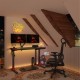 Loctek GET119-L Gaming Desk, Electric Height Adjustable, 1200x600mm, Black