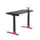 Loctek GET119-L Gaming Desk, Electric Height Adjustable, 1200x600mm, Black