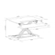 Loctek Mt117M Eco Ergonomic Deskalator Workstation, Removable Keyboard Tray