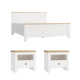 Loft Hampton 3PCS Bedroom Set A, Queen Bed