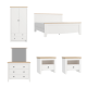 Loft Hampton 5PCS Bedroom Set, Queen Bed