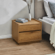 Loft Japandi Bedside Table with 2 Drawers