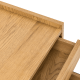 Loft Japandi Bedside Table with 2 Drawers