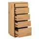 Loft Japandi Chest of 5 Drawers