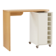 Loft Hansan Bar Table with Wine Storage