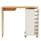 Loft Hansan Bar Table with Wine Storage