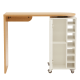 Loft Hansan Bar Table with Wine Storage