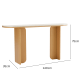 Loft Japandi Console Table