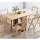 Loft Nordic Gateleg Table, Light Wood