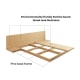 Loft Japandi Platform Bed Frame, Queen