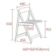 Loft Nordic Dining Chair, Light Wood, Set of 2