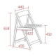 Loft Nordic Dining Chair, White, Set of 2