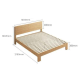 Loft Japandi Queen Bed Frame