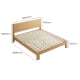 Loft Japandi Queen Bed Frame