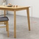 Loft Hansan Dining Table, 1.2m, Light Wood