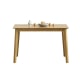 Loft Hansan Dining Table, 1.4m, Light Wood