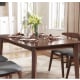 Loft Hansan Dining Table, 1.2m, with 4 chairs, Dark Wood