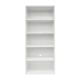 Loft Newton Bookcase, 5-Tier, White
