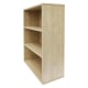 Loft Newton Bookcase, 76.2x34.5x112.4cm, White stained oak veneer