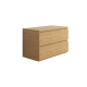 Loft Ensio Chest of 2 Drawers, 80x40x49.5cm, Light Wood