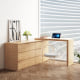 Loft Ensio Floating Dressing table with Chest of 6 Drawers