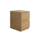 Loft Ensio Bedside Table, 40x48x54.6cm, Light Wood