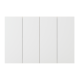 Loft Kiri Bookcase Door, 4 Doors, White