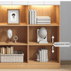 Loft Kiri Bookcase with 2 Doors, 0.6m, Light Wood & White
