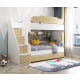 Alpaka Kaia Kids Single Bunk Bed with storage