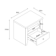 Loft Hampton Bedside Table