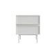 Loft Nora Bedside Table, Cool White