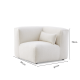MODE Bravo Corner Sofa Module, Boucle, Cream White