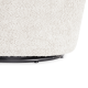 MODE Domi Boucle Swivel Chair, Pearly White