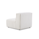 MODE Bravo 1-Seater Sofa Module, Boucle, Cream White