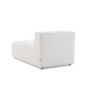 MODE Bravo Chaise Sofa Module, Boucle, Cream White