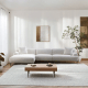 MODE Cielo 4.5-Seater Sofa with Chaise, Oatmeal