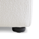 MODE Bravo 5-Seater Modular Corner Sofa with Arm, Boucle, Cream White