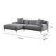 MODE Cielo 3.5-Seater Sofa with Chaise, Oatmeal