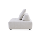 MODE Rubik 1-Seater Lounger Sofa, Oatmeal