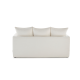 MODE Crepes 2.5-Seater Linen Sofa, Off-White
