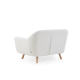 MODE Milo Boucle Armchair, Chalk White