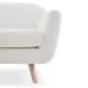 MODE Milo Boucle Armchair, Chalk White